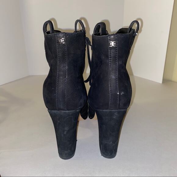 SAM EDELMAN womens pull on 2 inch booties size 9.5 - Picture 7 of 8